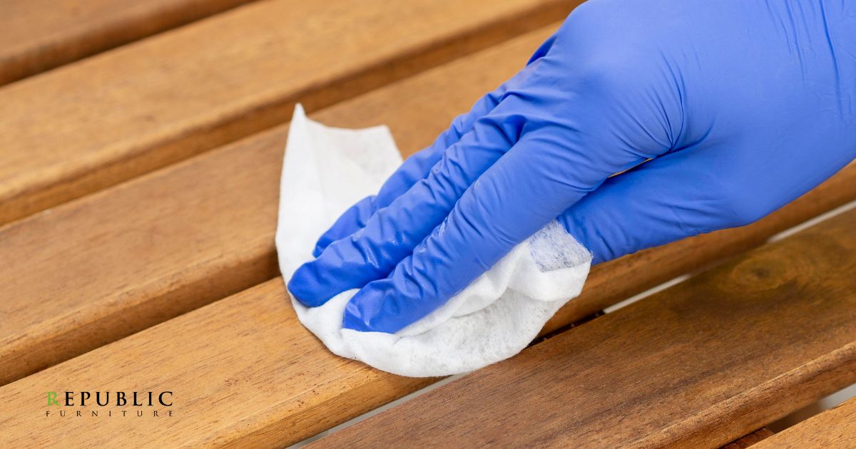 how to care for outdoor teak furniture