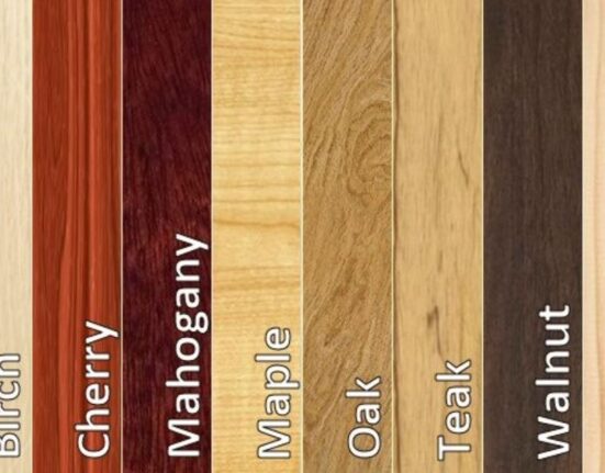 types of wood for furniture