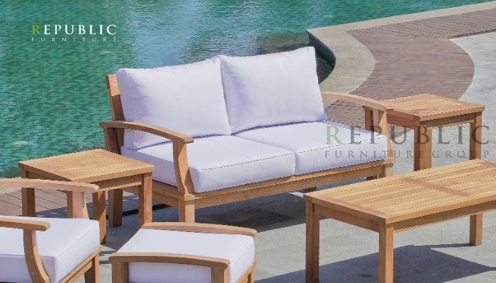 republic furniture teak wood furniture finishing