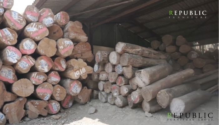 republic furniture teak wood source