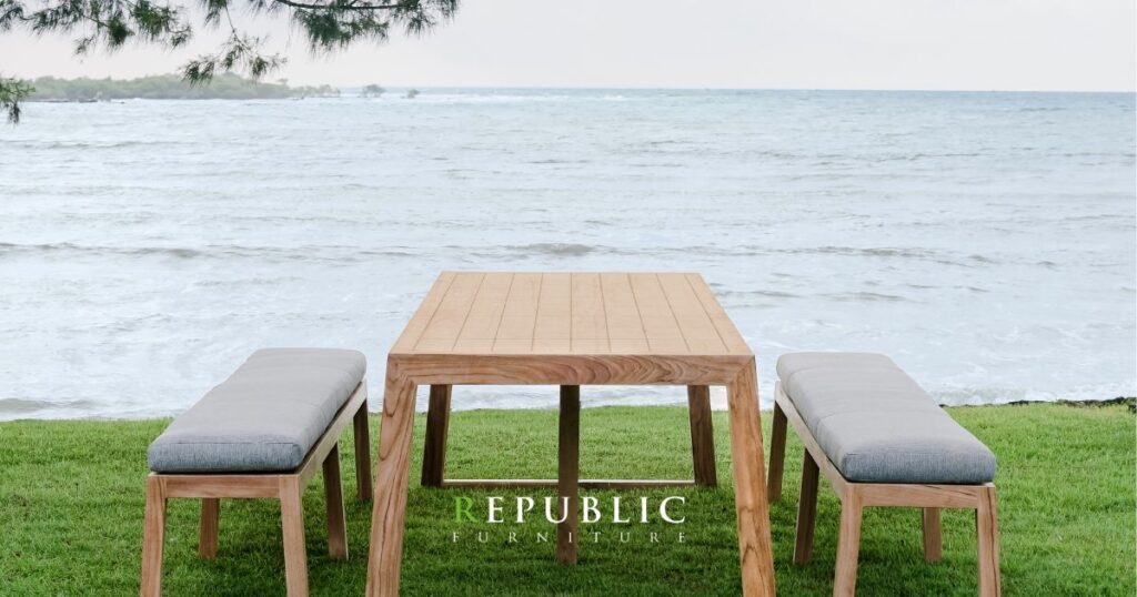 jepara furniture outdoor benches