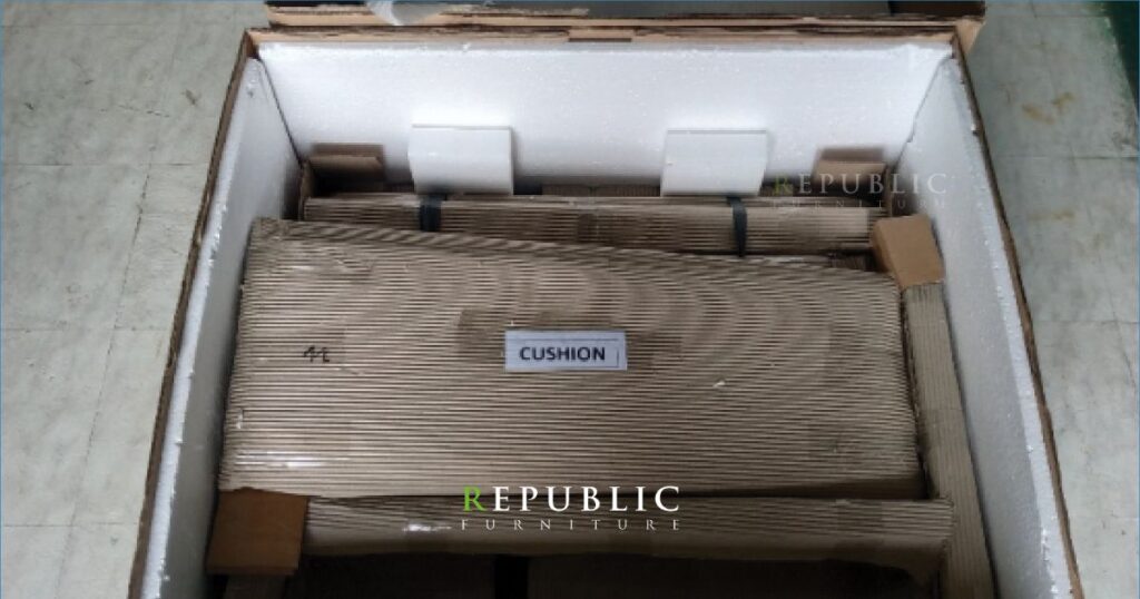 step 8 of teak furniture manufacturing process in republic furniture