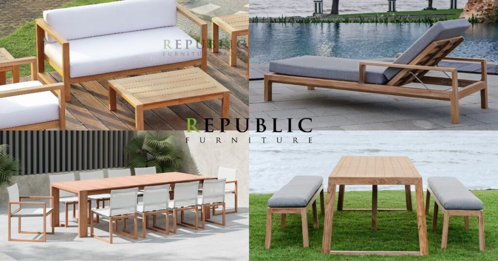 teak furniture type