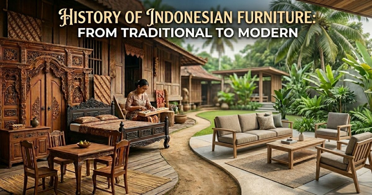 indonesian furniture