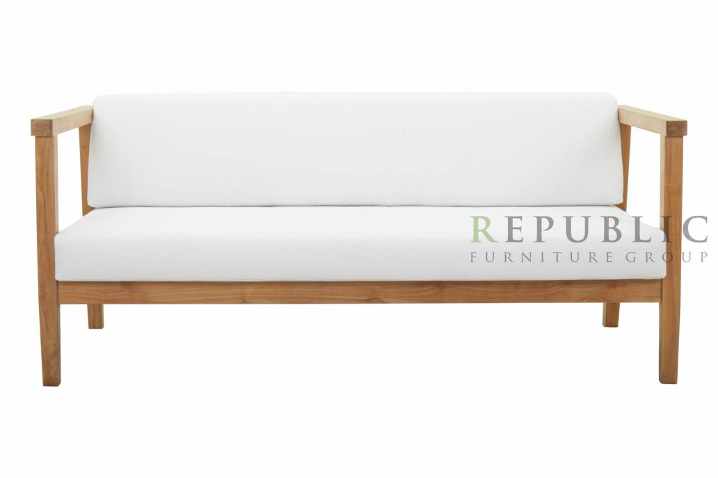 Teak Outdoor Love Seat Deep Seating Aurora