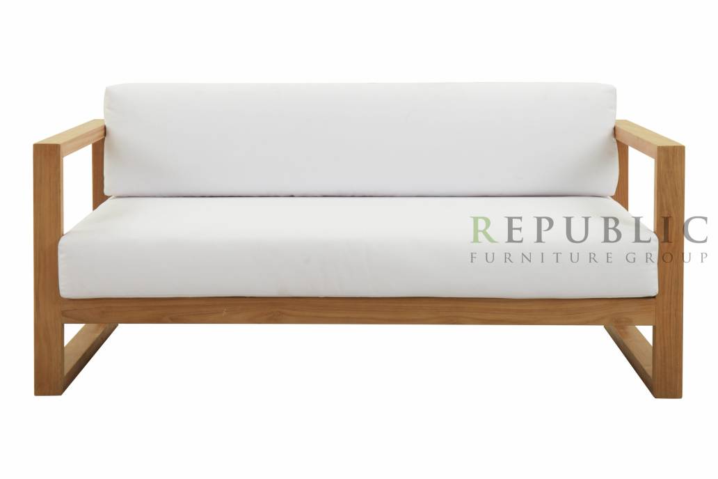 Teak Outdoor Love Seat Deep Seating Drenthe