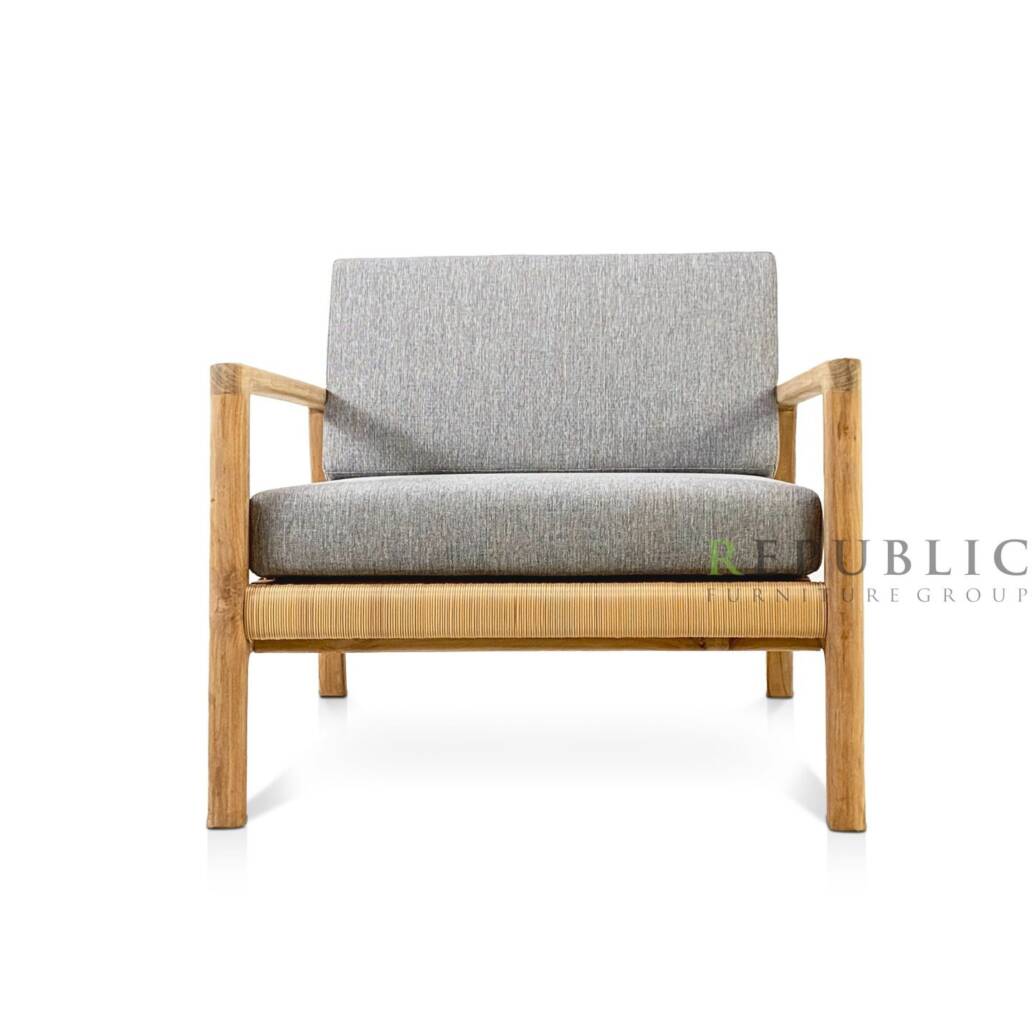 Teak Outdoor Single Deep Seating Acira