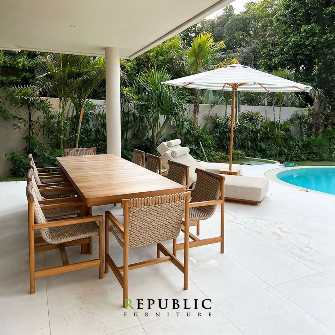 Wooden Sofa Set to Make Your MultiPurpose Terrace Attractive Indonesia Teak Outdoor Furniture