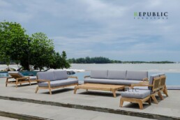 teak wood patio furniture set agata outdoor