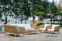 teak wood patio furniture set anabela outdoor