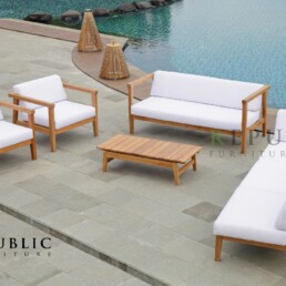 teak outdoor pool set aurora outdoor