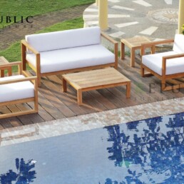 teak wood outdoor set drenthe outdoor