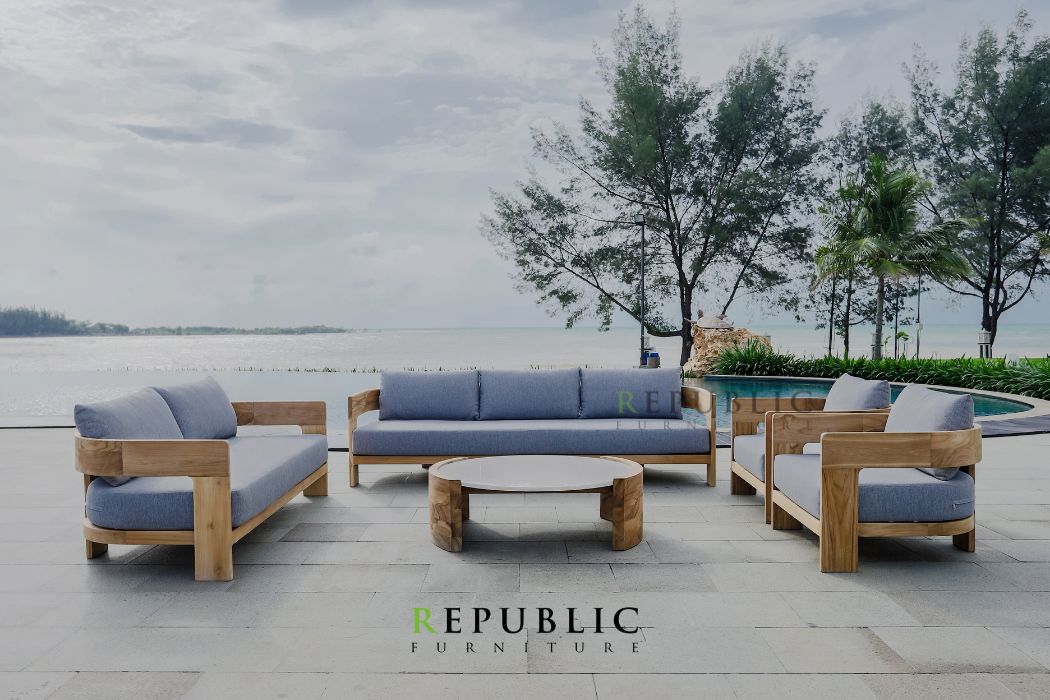 teak wood patio furniture set gala outdoor