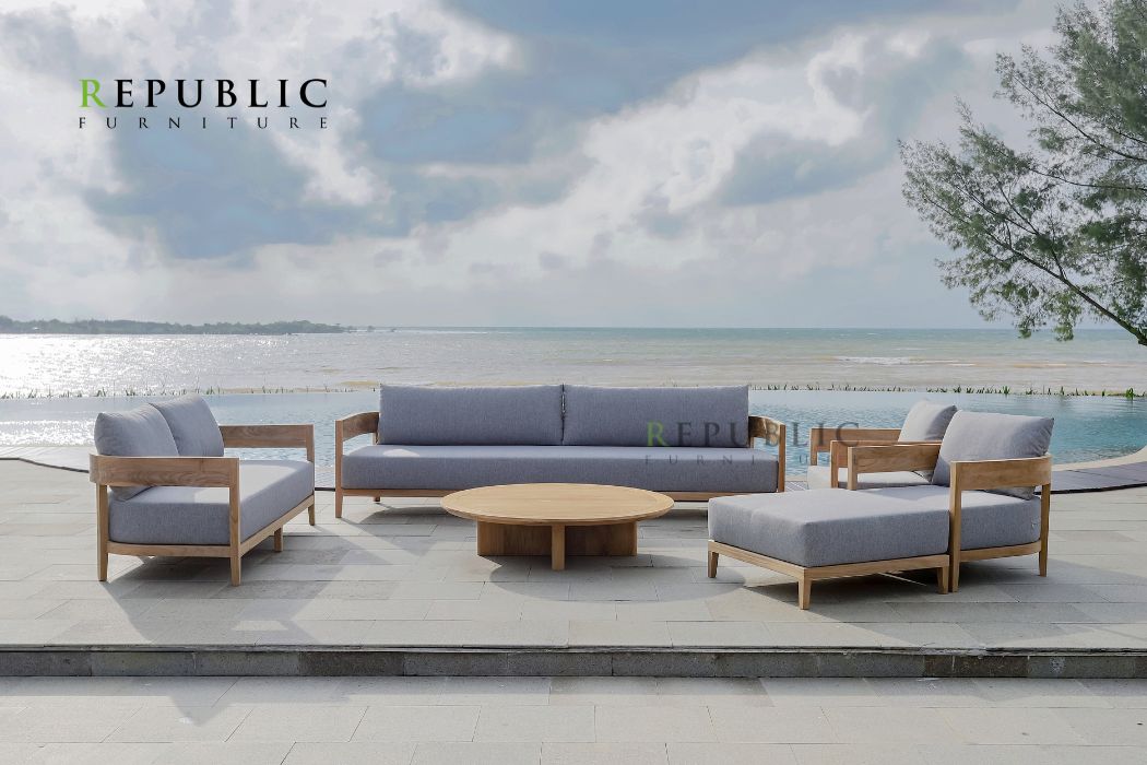 teak wood patio furniture set gamel outdoor