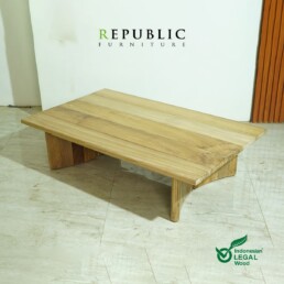 teak indoor coffee table