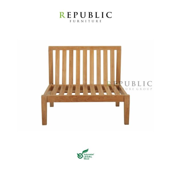 aurora outdoor sofa armless