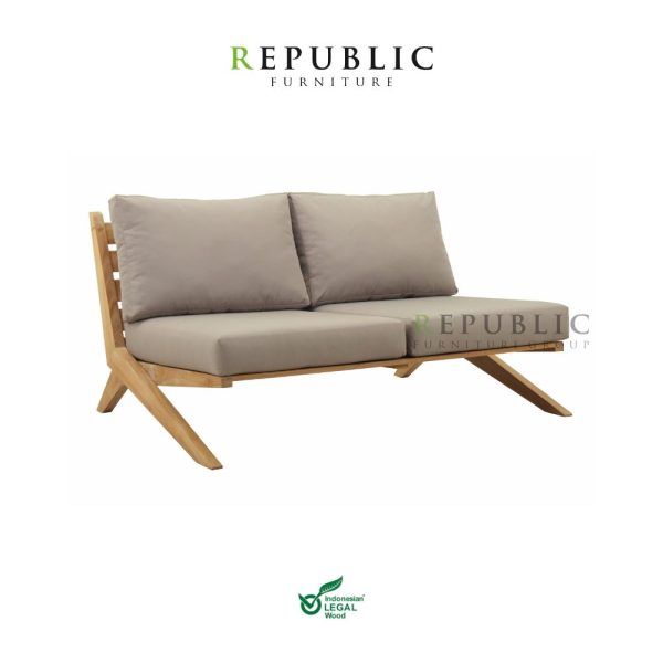 bern outdoor sofa loveseat armless
