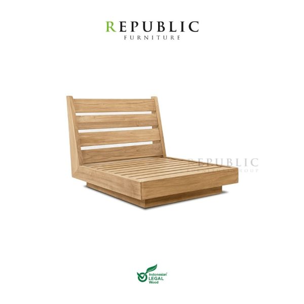 calya outdoor sofa armless
