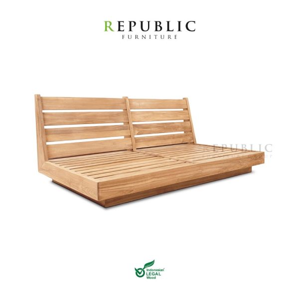 calya outdoor sofa armless loveseat