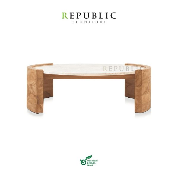 gala outdoor coffee table front view