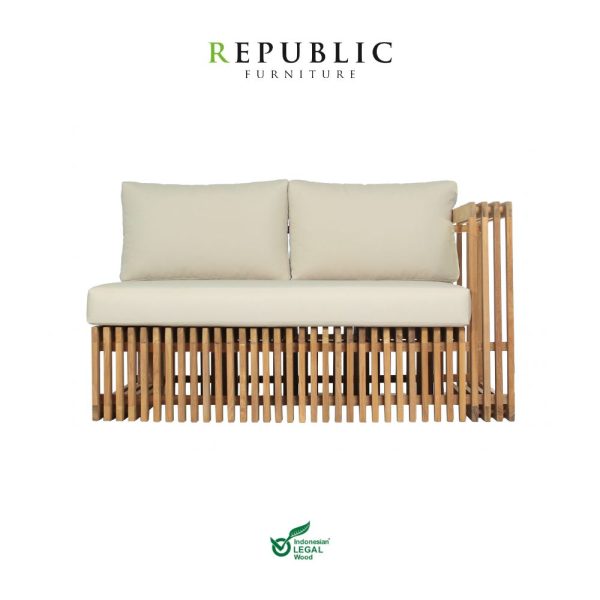 geneve outdoor sofa loveseat left