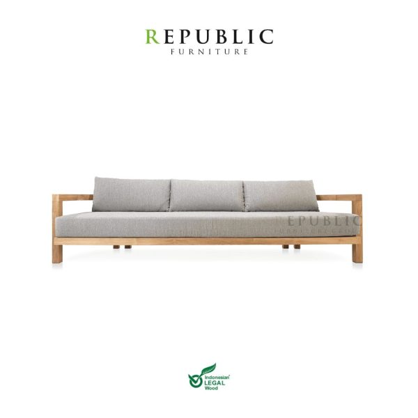 haraka outdoor sofa 3 seater