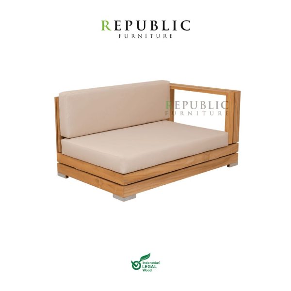 korsika outdoor sofa loveseat left