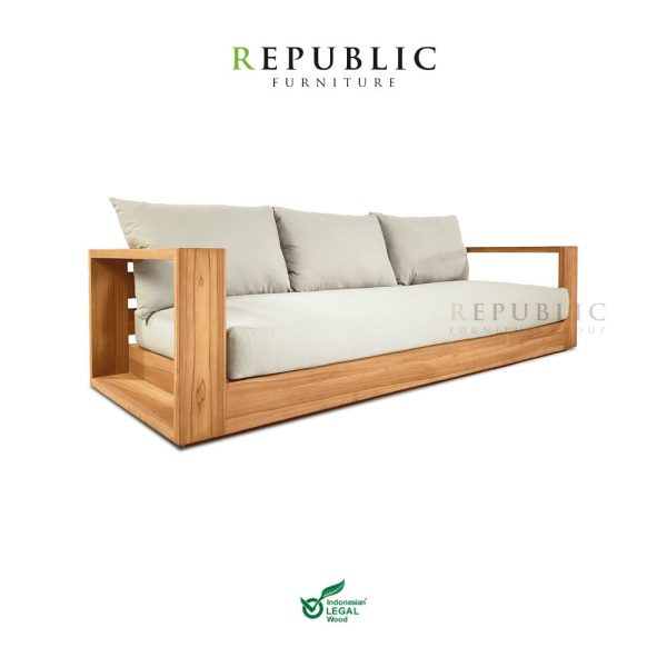 kosa outdoor sofa 3 seater