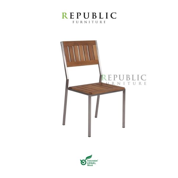pittsburgh outdoor dining chair armless