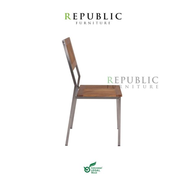 pittsburgh outdoor dining chair armless