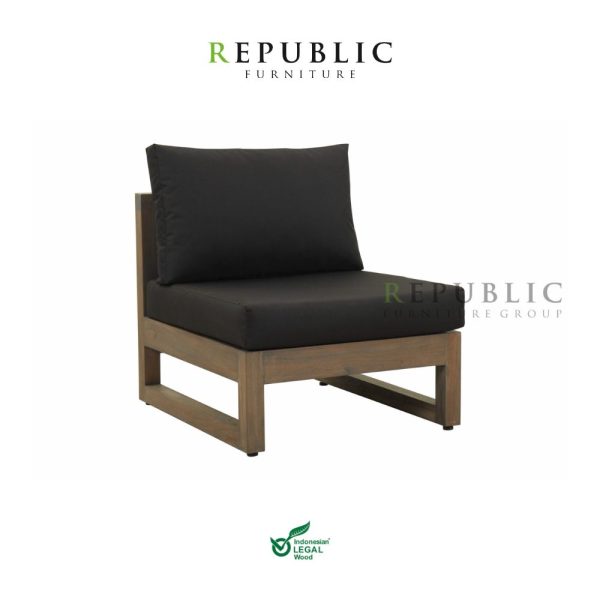 ventura outdoor sofa armless