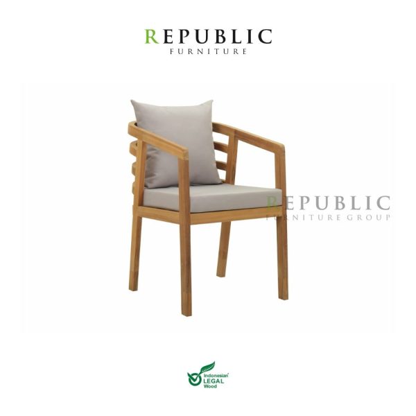 vista outdoor dining chair