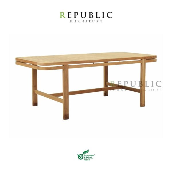 vista outdoor dining table