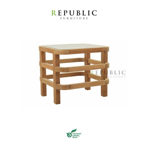 vista outdoor side table