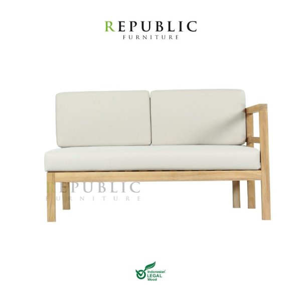 vista outdoor sofa loveseat left